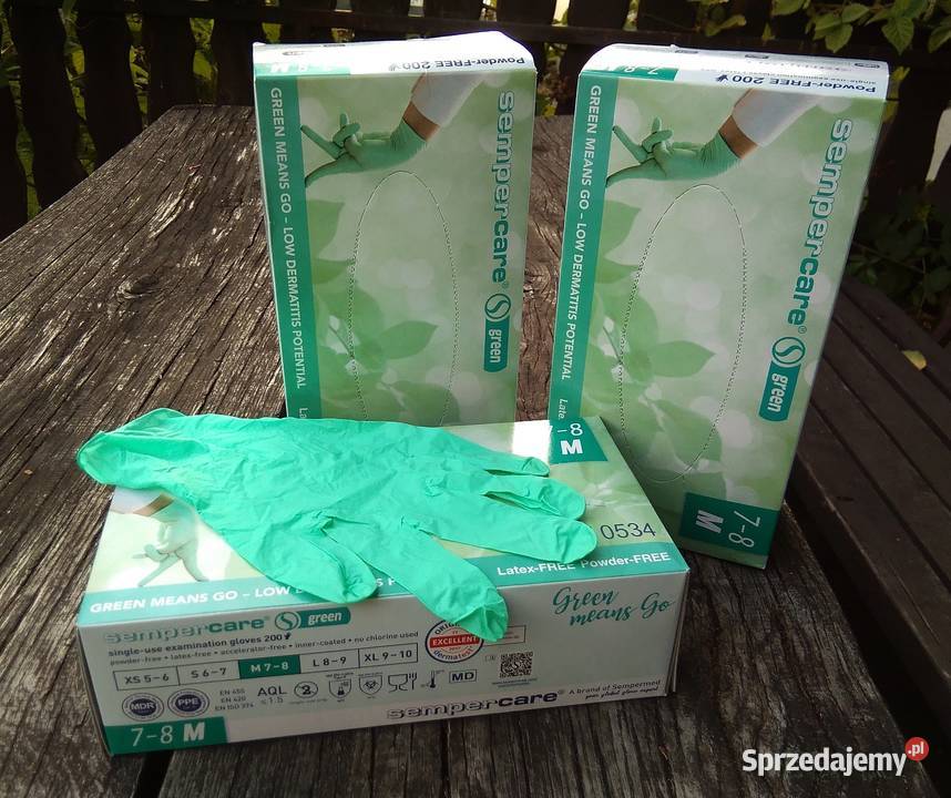 Rękawiczki medyczne jednorazowe ochronne sztuk