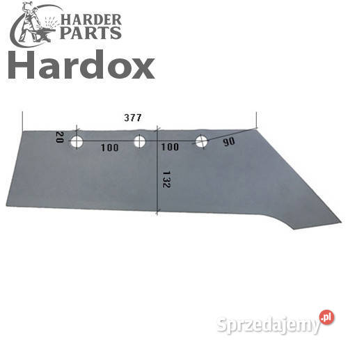 Lemiesz 14 HARDOX PK000003P części do pługa Rolnictwo Suwałki