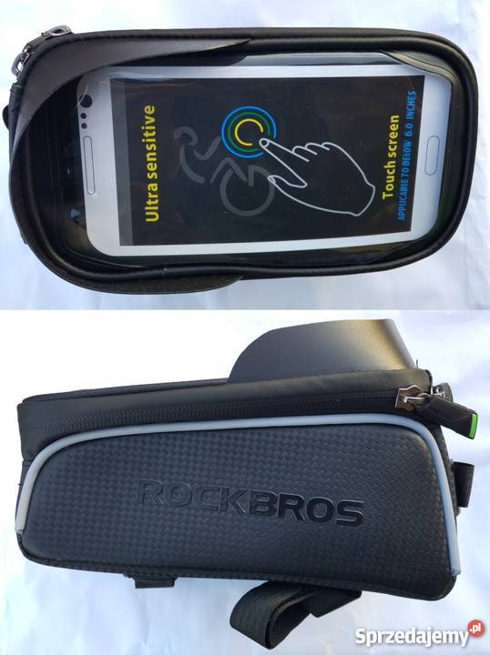 Torba RockBros telefon 60 odblask carbon 149g Części i akcesoria Dęblin sprzedam