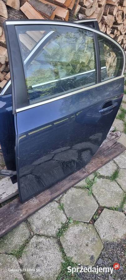 Drzwi kompletne tył lewe BMW e60 Zabłocie