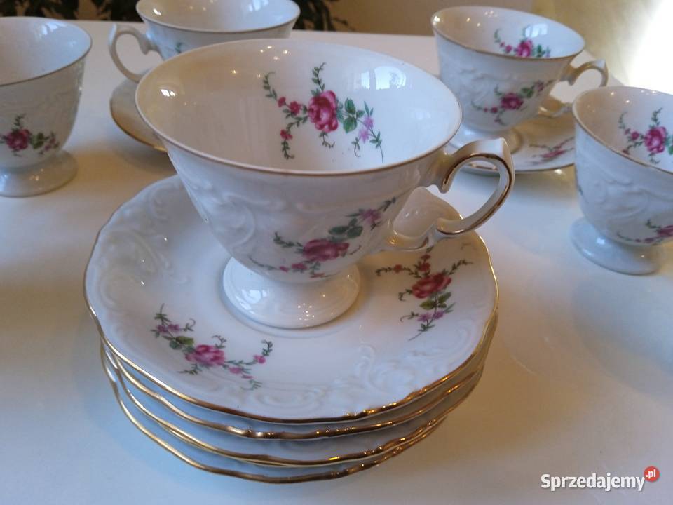 Porcelanowe Filiżanki do kawy z Wałbrzycha inny kolor Andrychów