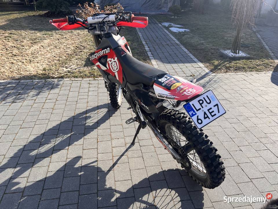 Husqvarna wre 125 enduro zarejestrowana lubelskie Lubartów