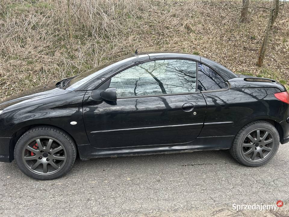 Peugeot 206cc 16 16v 1600cm3 dolnośląskie Kłodzko