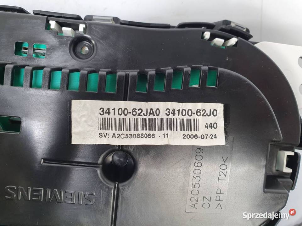 LICZNIK ZEGAR SUZUKI SWIFT MK6 3410062JA0 Lipno sprzedam