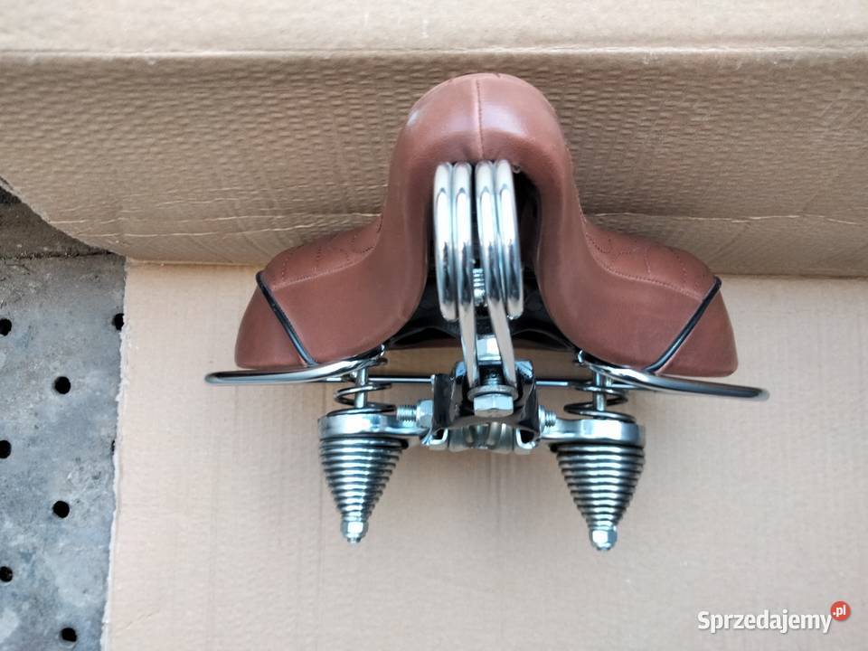 Siodełko rowerowe Velo Diamond brązowe