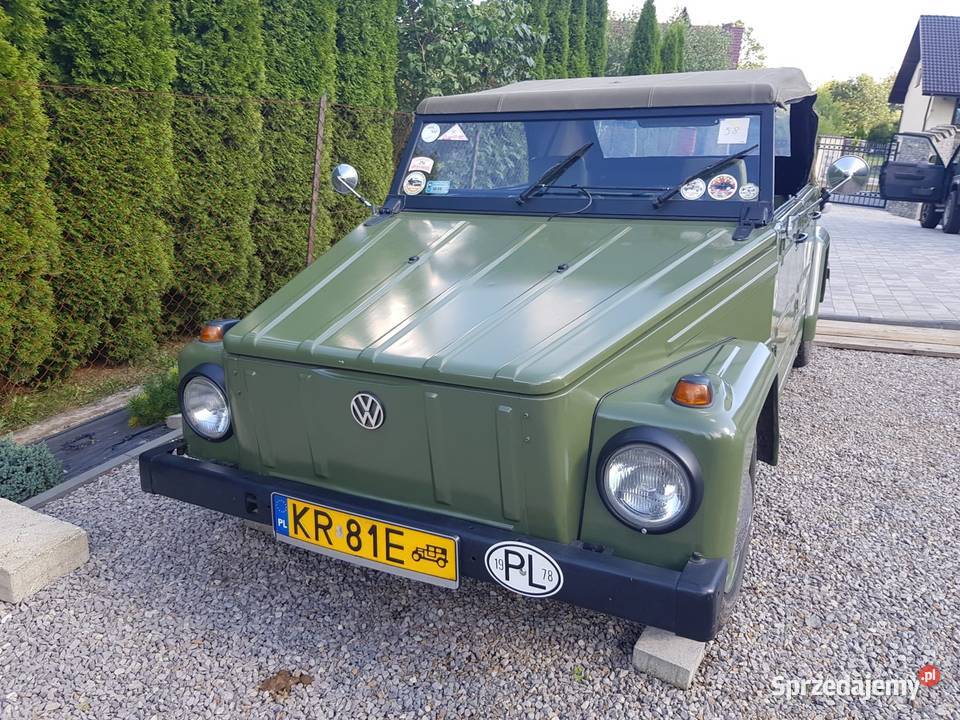 VW Typ 181 Kubelwagen 1978 Rok produkcji 1978