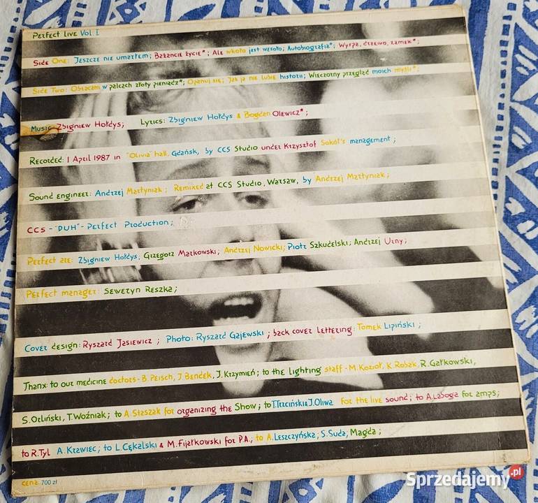 Perfect Live April 11987 Vol1 płyta winylowa w płyta winylowa Chełmno