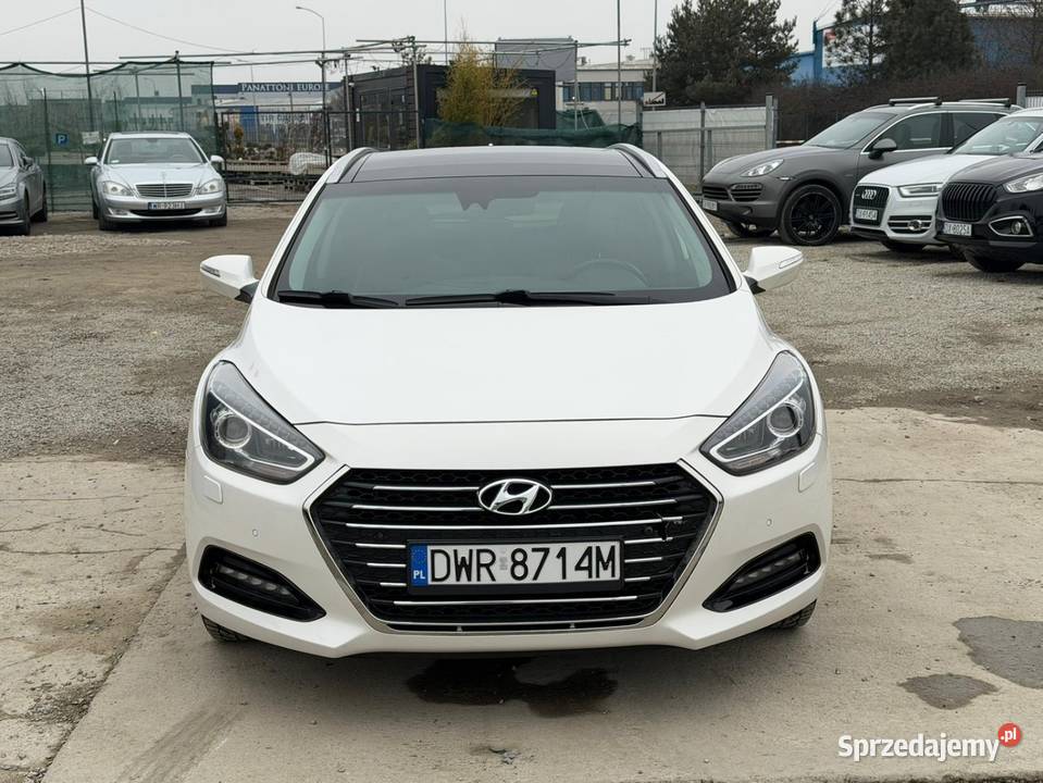 Hyundai i40 17 Diesel 2015r Lift Skóra Panorama 140KM Wrocław