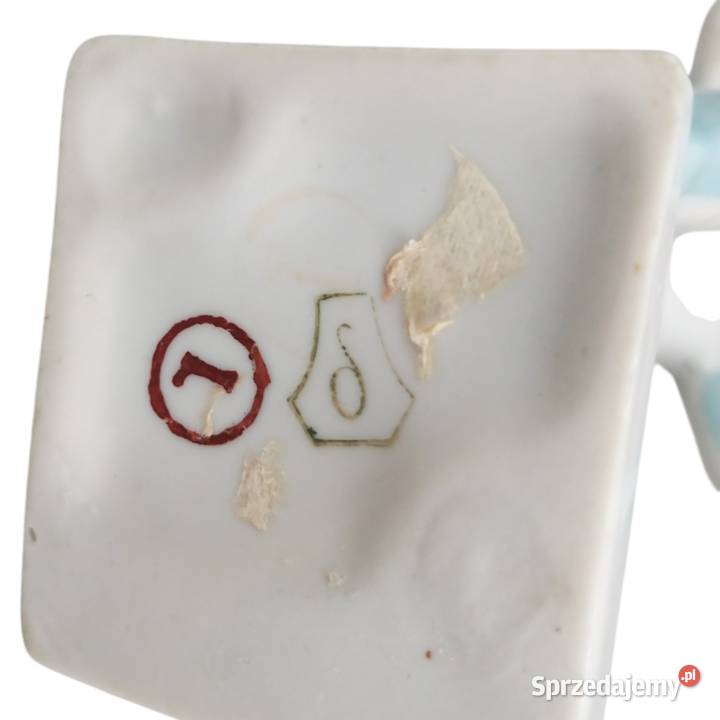 Look Klaun żongler z kulą Drasche Węgry lata Porcelana i szkło Bronisze