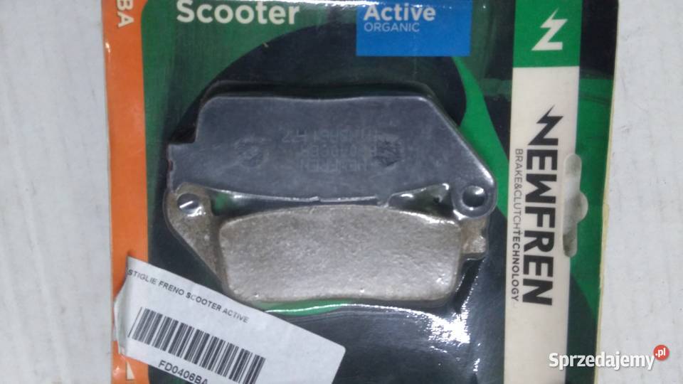 Klocki hamulcowe NEWFREN FD0406BA HONDA SH FORZA