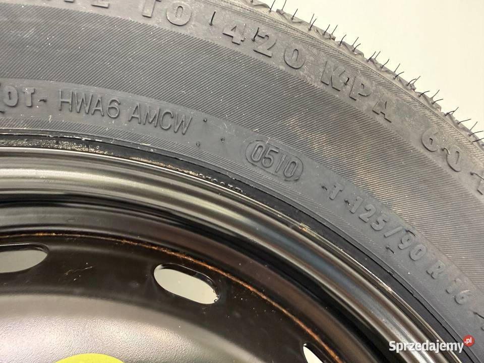 KOŁO DOJAZDOWE Mercedes W169 W245 dojazdówka