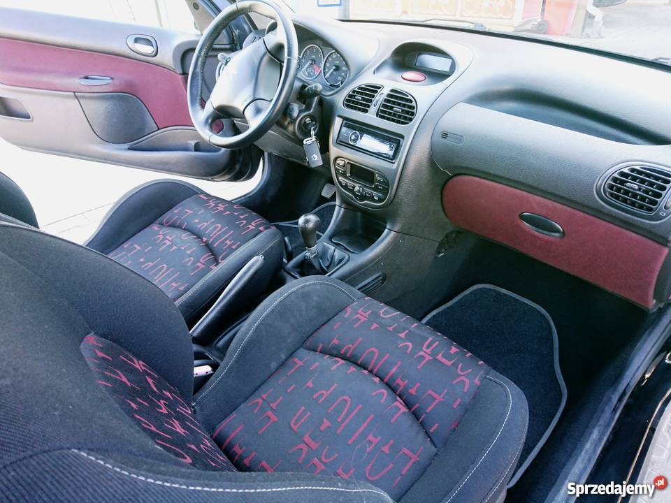 Czarny Peugeot 206 XS 20 HDI bogate wyposażenie MP3 Rybnik sprzedam
