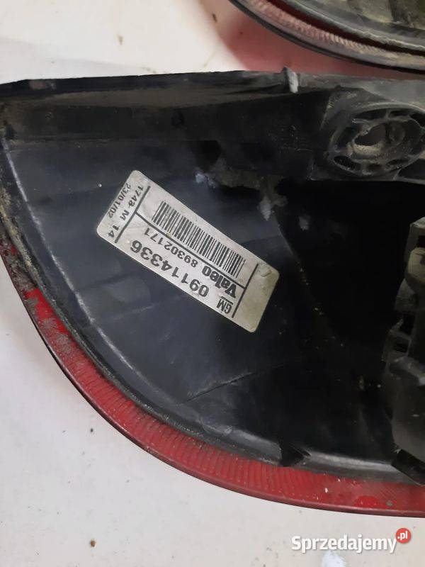 322G OPEL CORSA C LAMPA LEWA PRAWA TYLNA EUROPA osobowe Włoszczowa