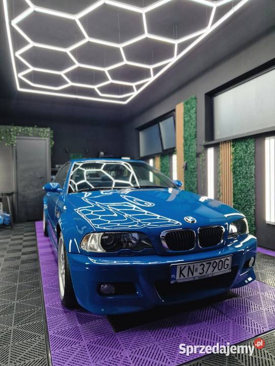 BMW E46M3 Laguna Seca Blue ZAMIANA elektrochrom. lusterka boczne Nowy Sącz sprzedam