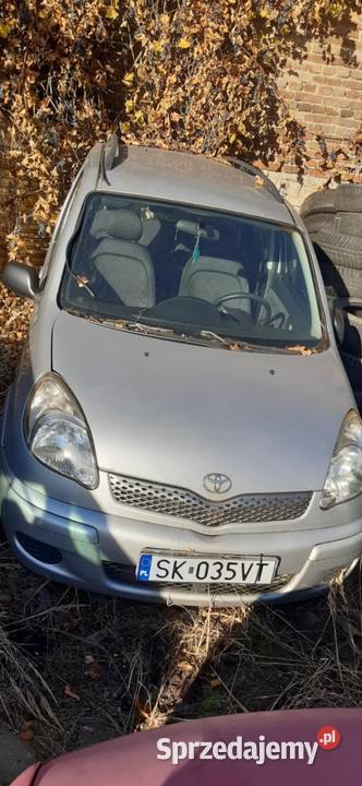 toyota yaris verso lift 13 lakier metallic Yaris Verso śląskie Mierzęcice