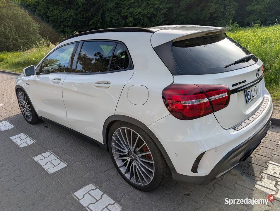 Mercedes GLA 45 AMG 2017r Poliftowy Rok produkcji 2017 GLA Wrocław