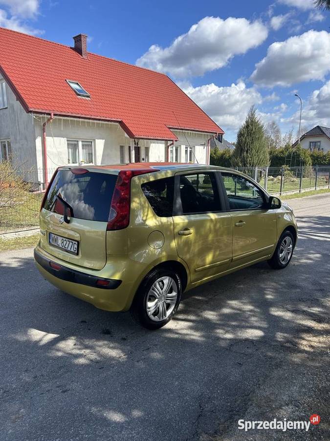 Nissan Note LPG świętokrzyskie Ostrowiec Świętokrzyski