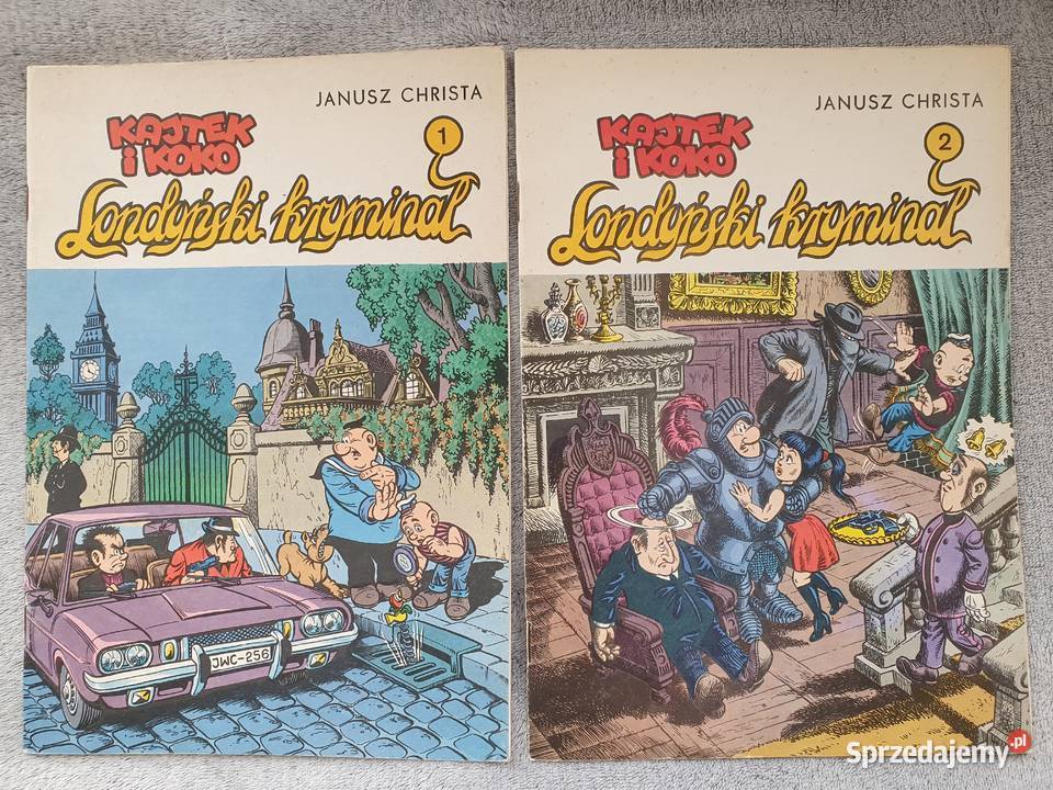 Kajtek i Koko Londyński Kryminał cz1 i 2 wyd 1 Gdynia