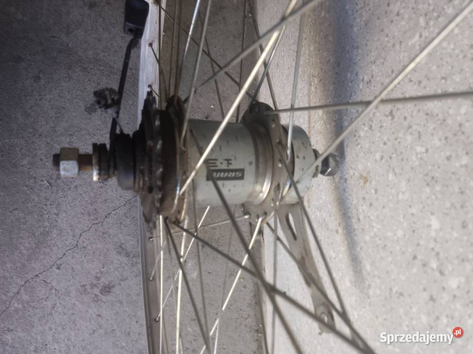 Wzorowe koło alu 26 piastą sturmey archer 3biegi Włocławek