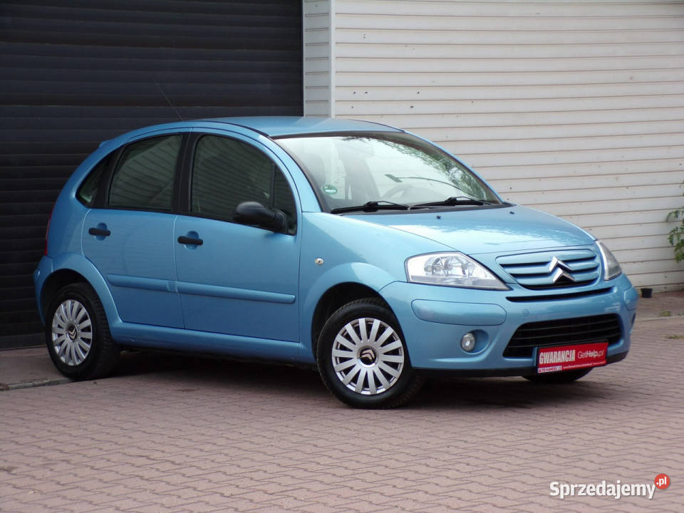 Citroen C3 Klimatyzacja Gwarancja 14 74 2007 I Mikołów