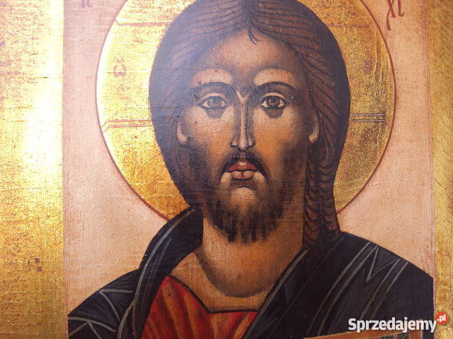 Ikona Jezusa Chrystusa Malarstwo podlaskie
