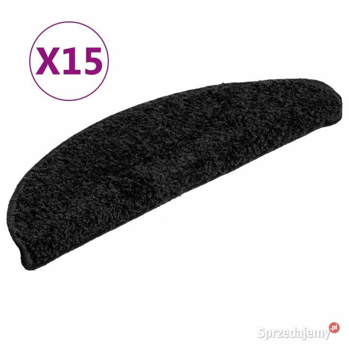 vidaXL Maty na schody 15 56x17x3 Czarne Warszawa