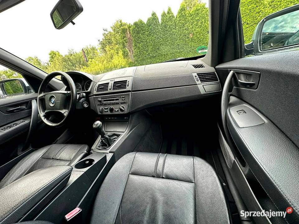 BMW iX3 BMW X3 e83 30i M54B30 Manual 4X4 Skóra srebrny Wrocław