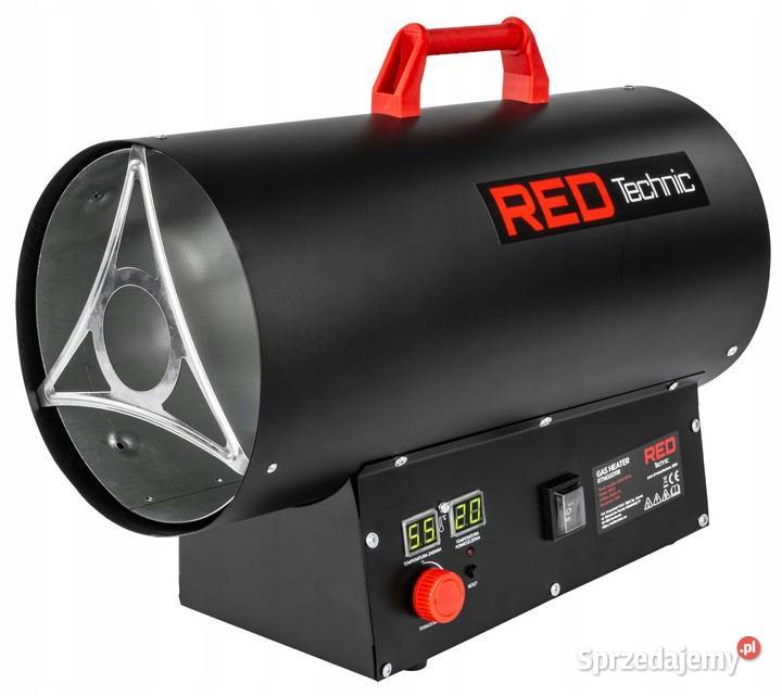 Nagrzewnica gazowa dmuchawa termostat lcd duża Katowice