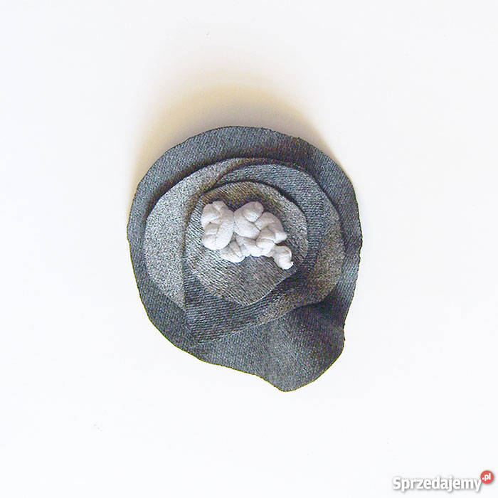 broszka popielatabroszka szarabroszka do żakietu śląskie Katowice