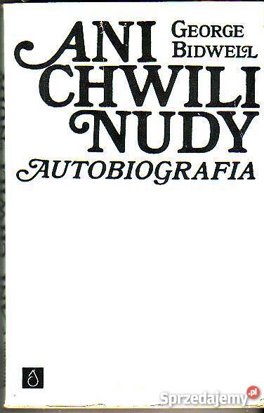 5971 ANI CHWILI NUDY AUTOBIOGRAFIA GEORGE Czyrna sprzedam