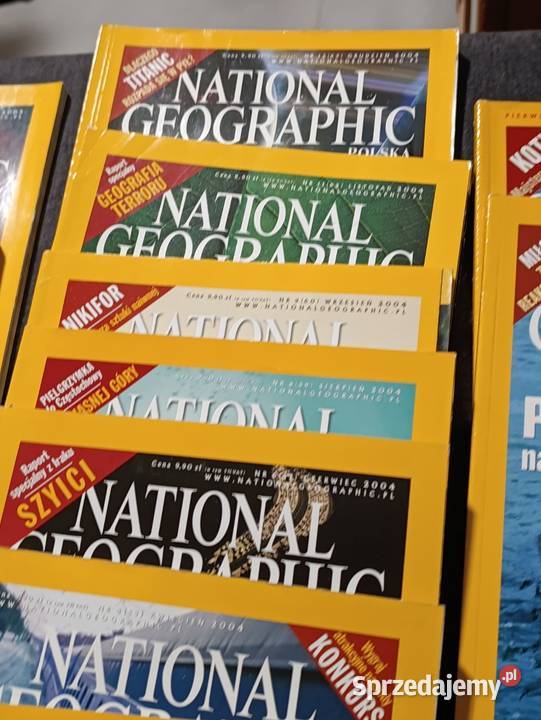 magazyny National Geographic 27 sztuk Poznań sprzedam