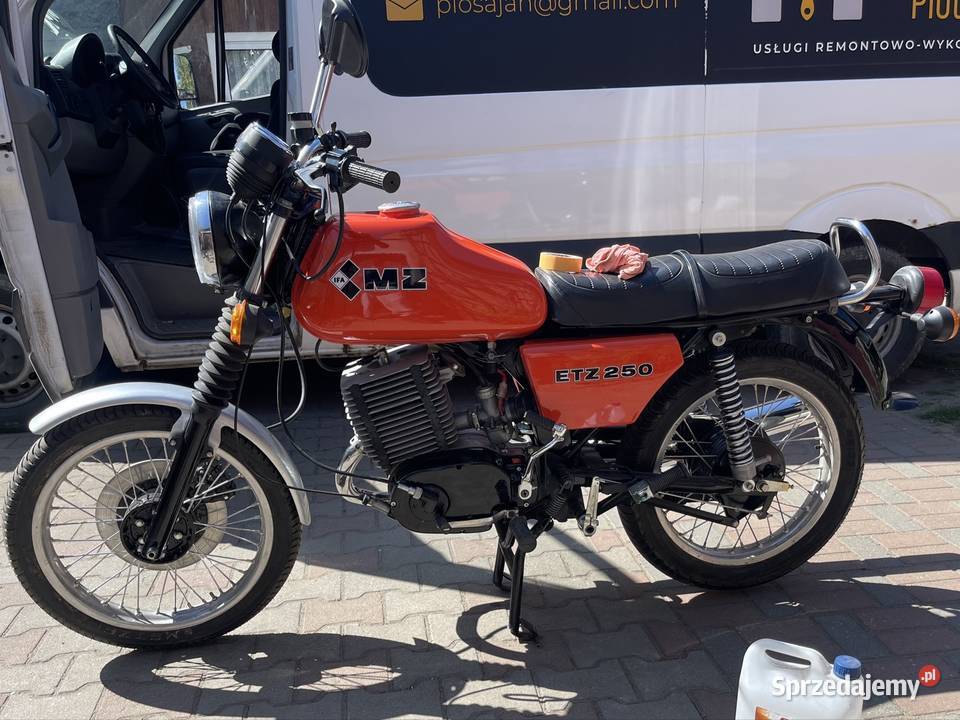 MZ Etz 250 manualna MZ Rudno