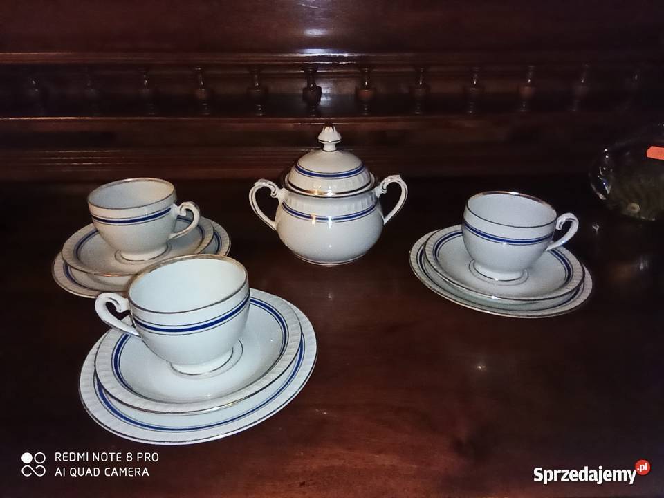 Cukiernica Carl Tielsch Syg Tielsch Altwasser Porcelana i szkło sprzedam