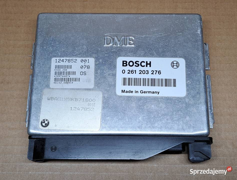 KOMPUTER STEROWNIK SILNIKA BMW E36 16 1743246 Komputery Mielęcin sprzedam