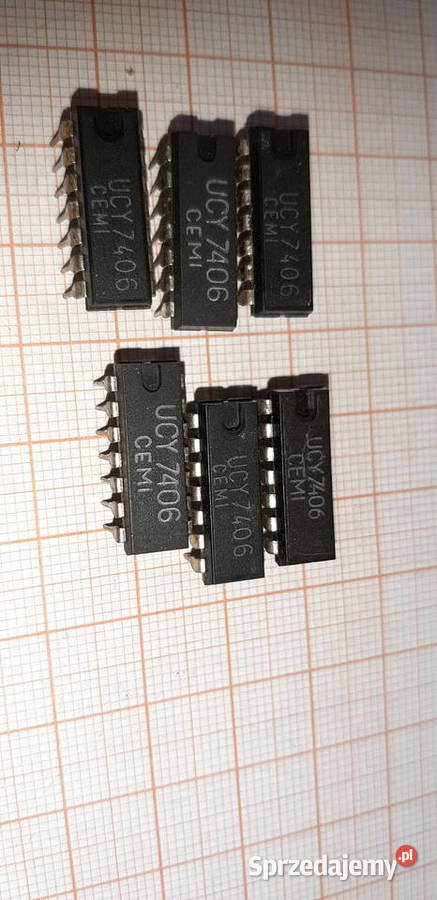 Układ Scalone UCY7406 6 A179 Czechowice-Dziedzice