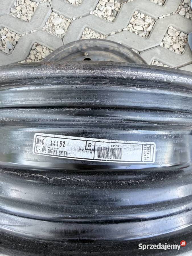 4x Felgi stalowe OPEL 50 x 15 4x100 ET40 Suzuki Sonina
