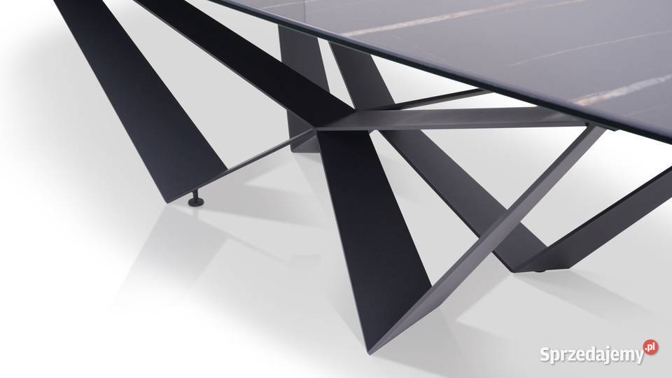 Stół Tectona blat spiek Sahara Noir 280 x 100 76cm Meble Katowice
