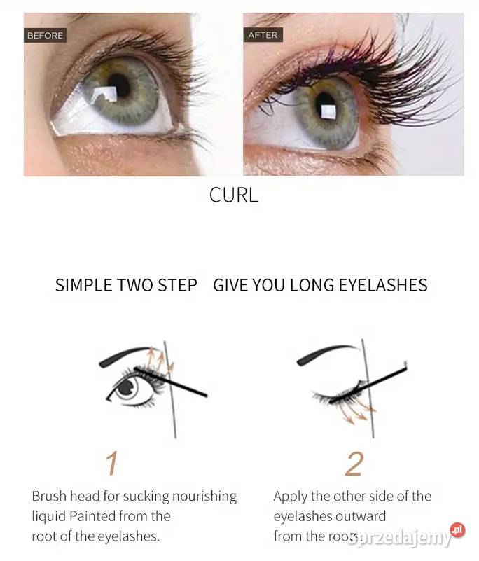 Serum do rzęs Przedłużenie Pogrubienie Różowe AS Płock