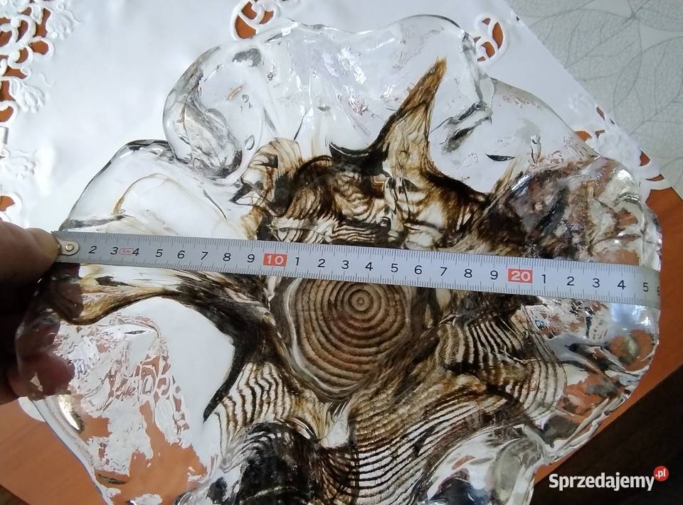 Szklany wazon śląskie Żory