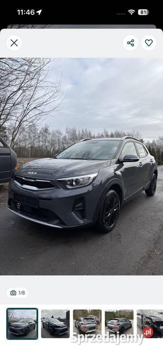 Kia stonic uszkodź Kalisz sprzedam