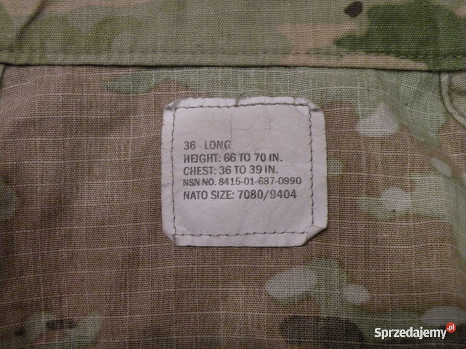 Bluza IHWCU multicam OCP 36 long Female Militaria dolnośląskie
