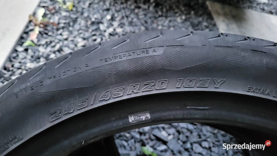 2x 24545 R20 opony lato YOKOHAMA WYSYŁKA Pobiedziska sprzedam