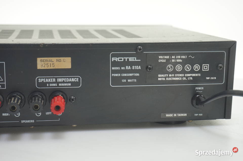 Wzmacniacz Rotel RA810A Dąbrowa Tarnowska
