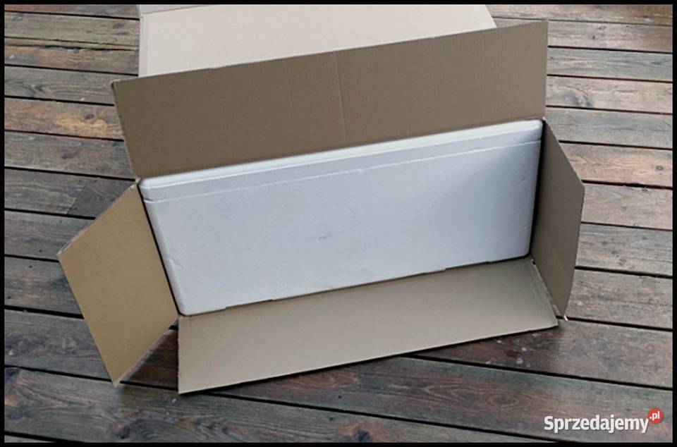 Styropianowe pudełka 110Litrow 80x60x40 NOWE łódzkie Skierniewice