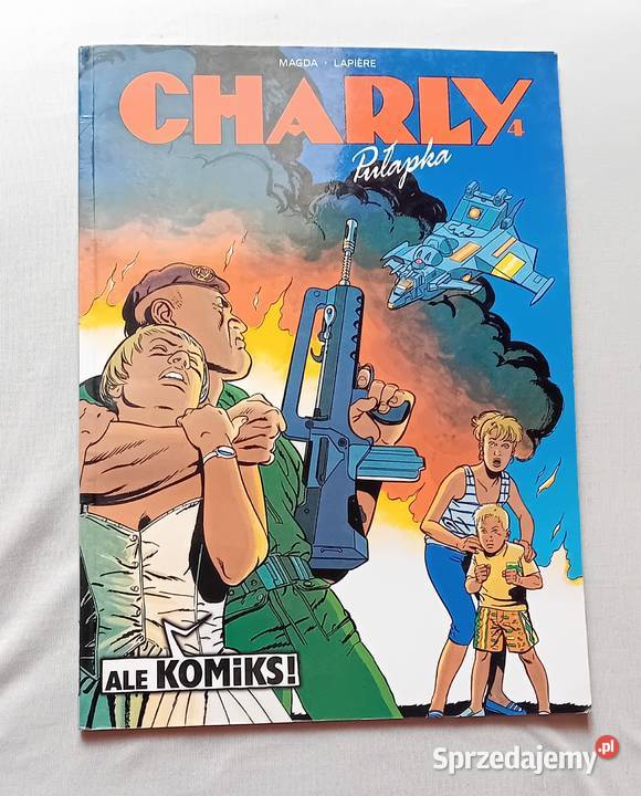 Komiks Charly 4 Pułapka Wydanie I 1994 r Koźminek sprzedam