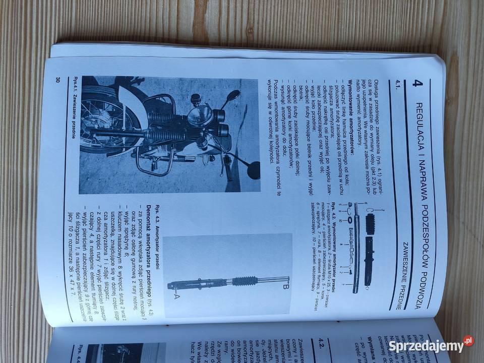 Książka poradnik Motocykl Jawa Obsługa i naprawa opolskie Głuchołazy