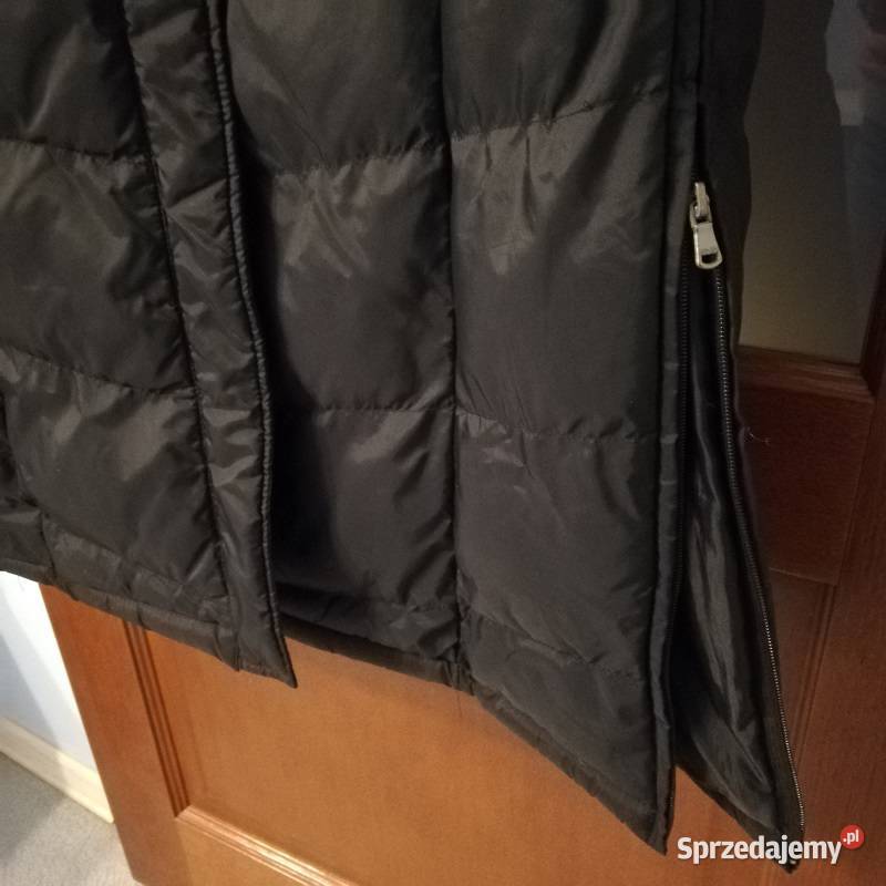 Kurtka puchowa czarna zimowa damska M 38 Sieradz sprzedam