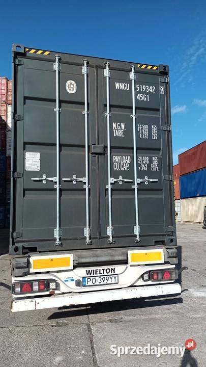 Kontener magazynowy 12m40HC Magazynowanie Warszawa