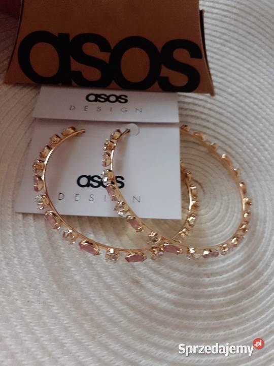 ASOSDuże okrągłe kolczyki bogato zdobione koła Dla kobiet małopolskie Kraków