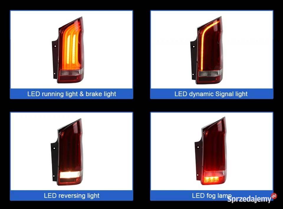 WYPRZEDAŻ NOWE lampy tylne lampa tył Mercedes Lampy tylne Bełchatów